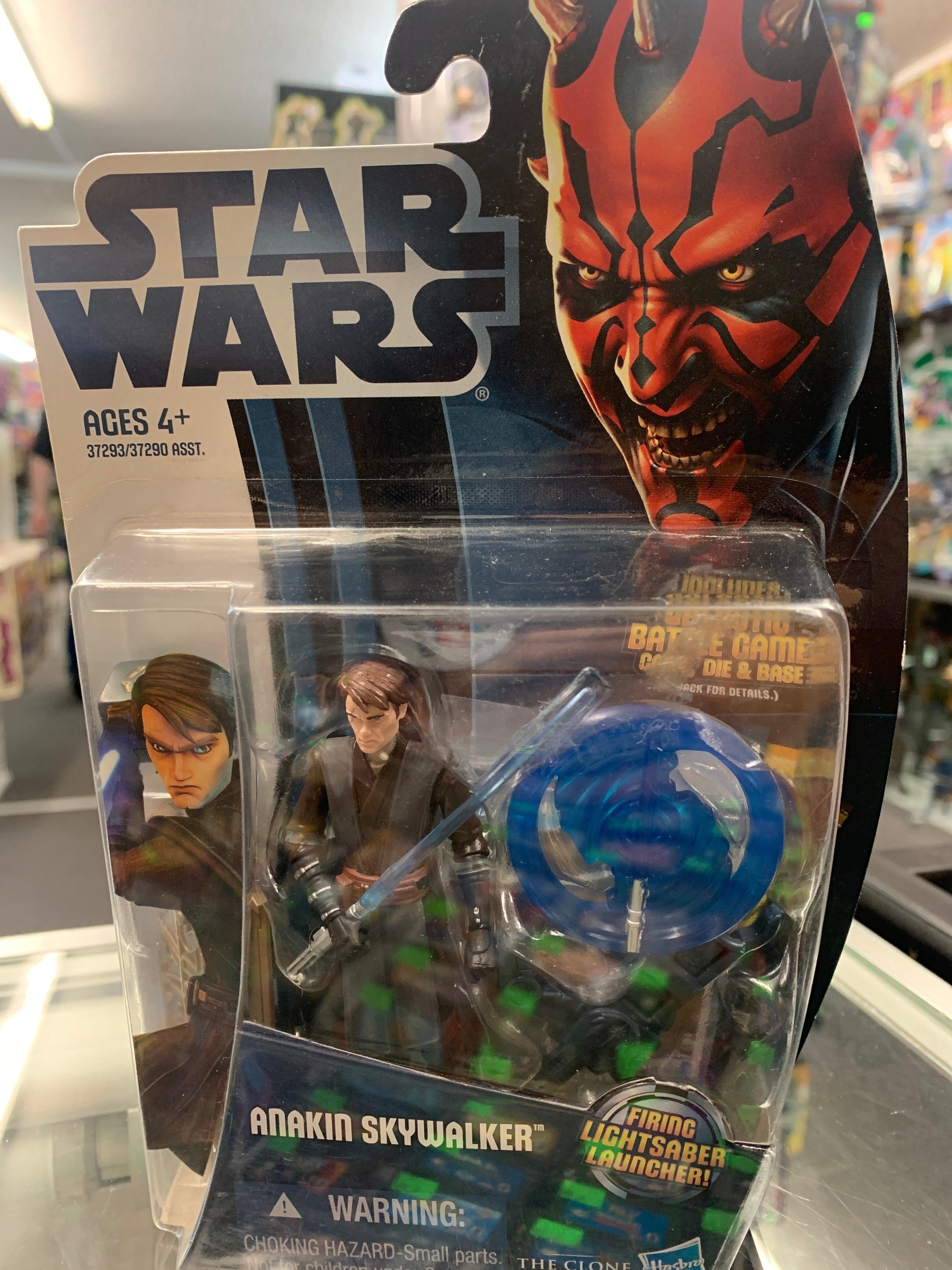 Hasbro Star Wars Clone Wars Anakin Skywalker (Fighting Loghtsaber Launcher) - Rogue Toys