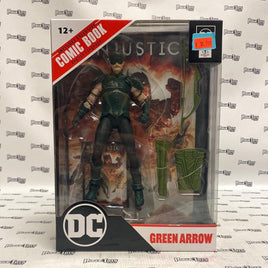 McFarlane Toys DC Green Arrow w/ Injustice 2 Comic - Rogue Toys