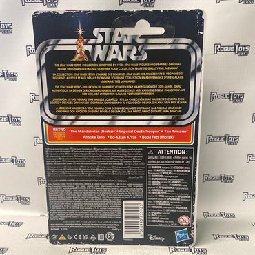 Hasbro Retro Collection Star Wars The Mandolorian Boba Fett (Morak) - Rogue Toys