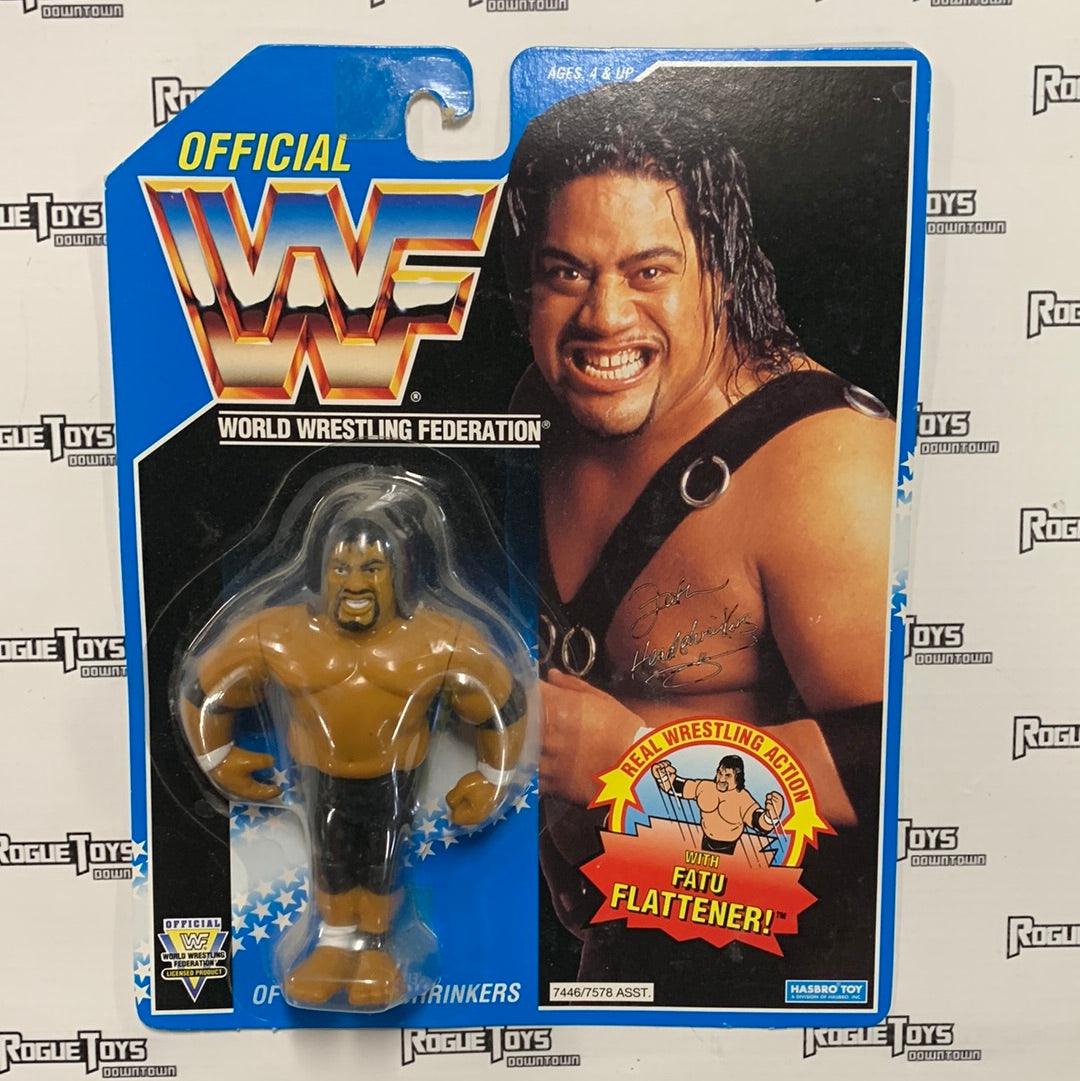 Hasbro 1993 Titan Sports WWF Fatu of the Head Shrinkers - Rogue Toys