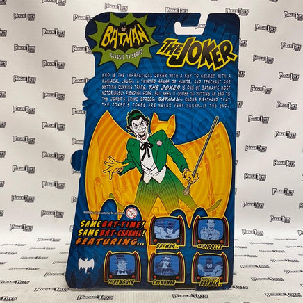 Mattel 2013 Batman Classic TV Series The Joker w/ Collector Card - Rogue Toys