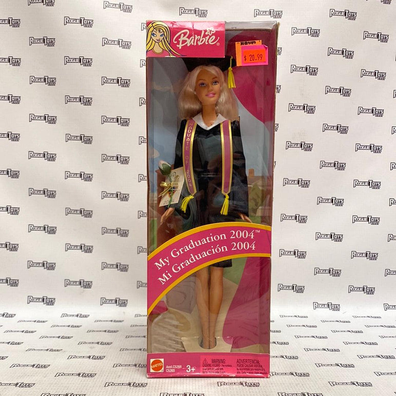 Mattel 2003 barbie my graduation 2004 doll