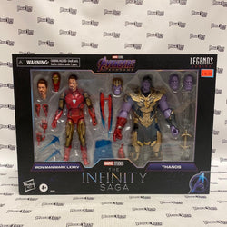 Hasbro Marvel Legends Avengers Endgame The Infinity Saga Iron Man Mark LXXXV & Thanos