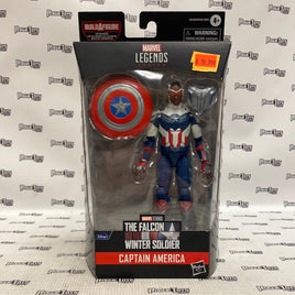 Hasbro Marvel Legends The Falcon and the Winter Soldier Captain America (BuildAFigure Captain America Flight Gear) - Rogue Toys