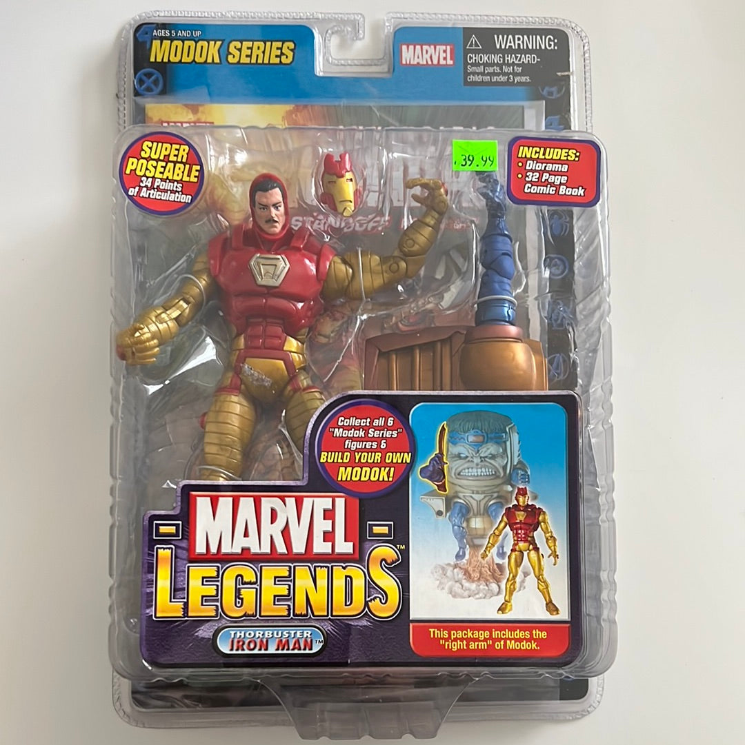 Toy Biz Marvel Legends Thorbuster Iron Man (Modok BAF)