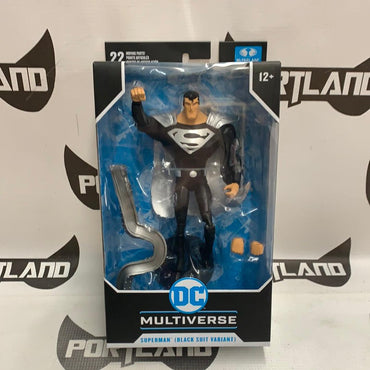 McFarlane DC Multiverse Superman (Black Suit Variant) - Rogue Toys