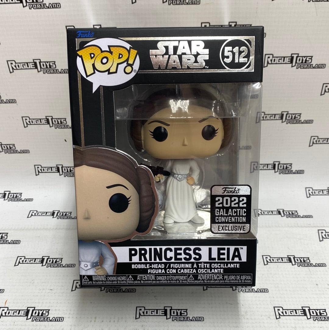 Funko POP! Star Wars Princess Leia #512 2022 Galactic Con Exclusive - Rogue Toys
