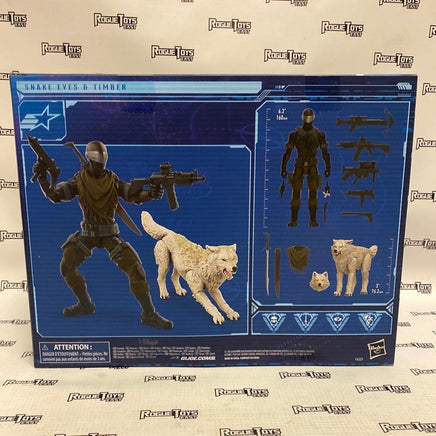 Hasbro GI Joe Classified Series Snake Eyes & Timber - Rogue Toys