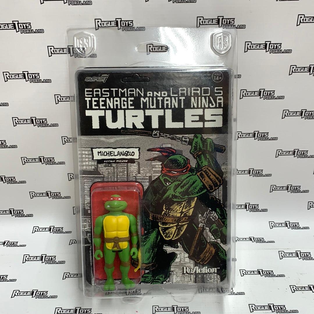 Super 7 ReAction Figures Eastman and Laird’s Teenage Mutant Ninja Turtles Michelangelo - Rogue Toys