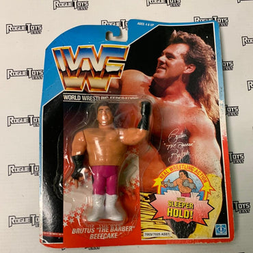 Hasbro 1990 Titan Sports WWF Brutus the Barber Beefcake with Sleeper Hold - Rogue Toys