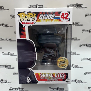 Funko POP! Animation GI JOE Snake Eyes #42 Bait Exclusiv - Rogue Toys