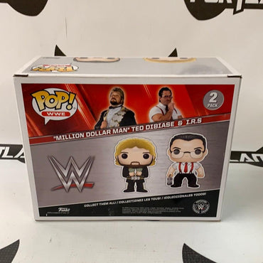 Funko POP! WWE “Million Dollar Man” Ted DiBiase & I.R.S. 2 Pack Walgreens Exclusive - Rogue Toys