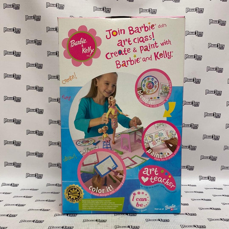 Mattel 2002 Barbie & Kelly Art Teacher Dolls - Rogue Toys