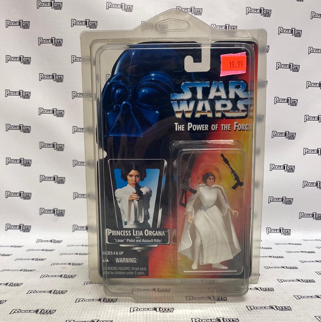 Kenner Star Wars The Power of the Force Princess Leia Organa with “Laser” Pistol and Assault Rifle - Rogue Toys