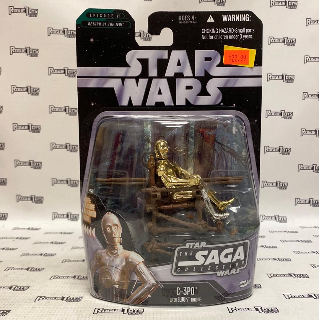 Hasbro Star Wars Episode VI: Return of the Jedi The Saga Collection C-3PO w/ Ewok Throne
