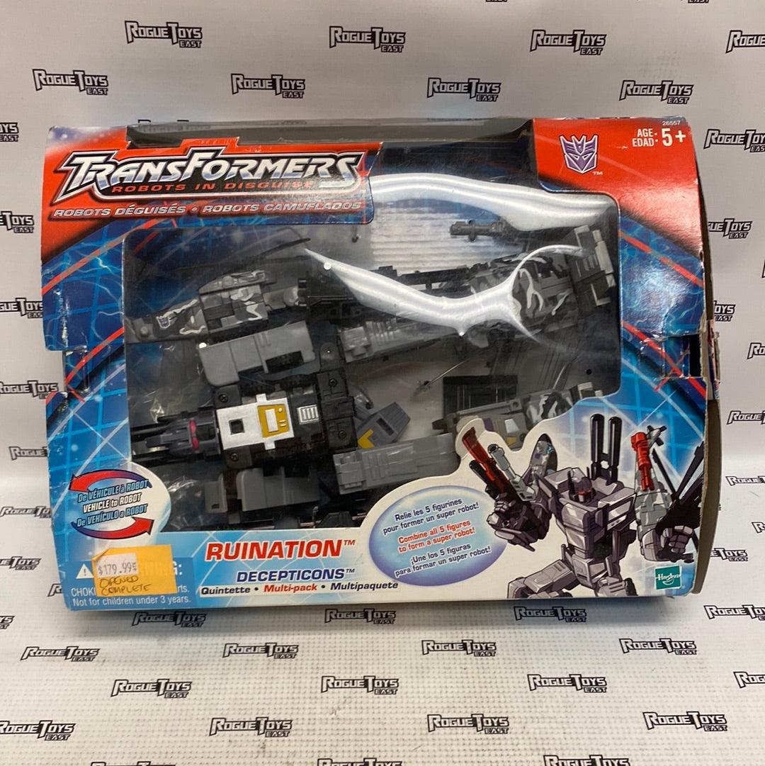 Hasbro Transformers: Robots in Disguise Ruination Decepticons Multi-Pack