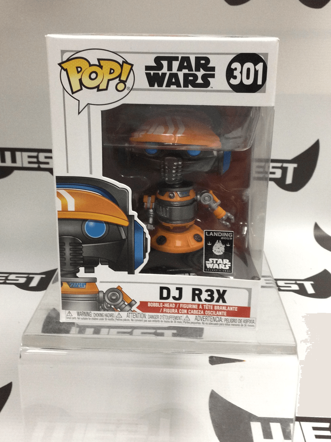 FUNKO POP! Star Wars #301, Galaxy’s Edge DJ R3X - Rogue Toys