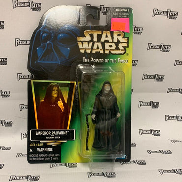 KENNER - STAR WARS THE POWER OF THE FORCE - EMPEROR PALPATINE WITH WALKING STICK - Rogue Toys