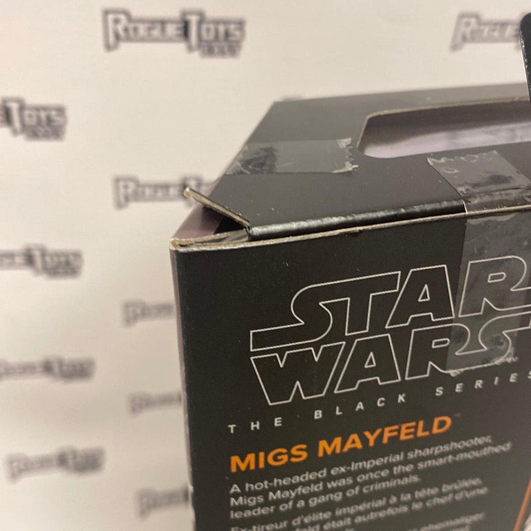 Hasbro Star Wars The Black Series Star Wars: The Mandalorian Migs Mayfeld - Rogue Toys