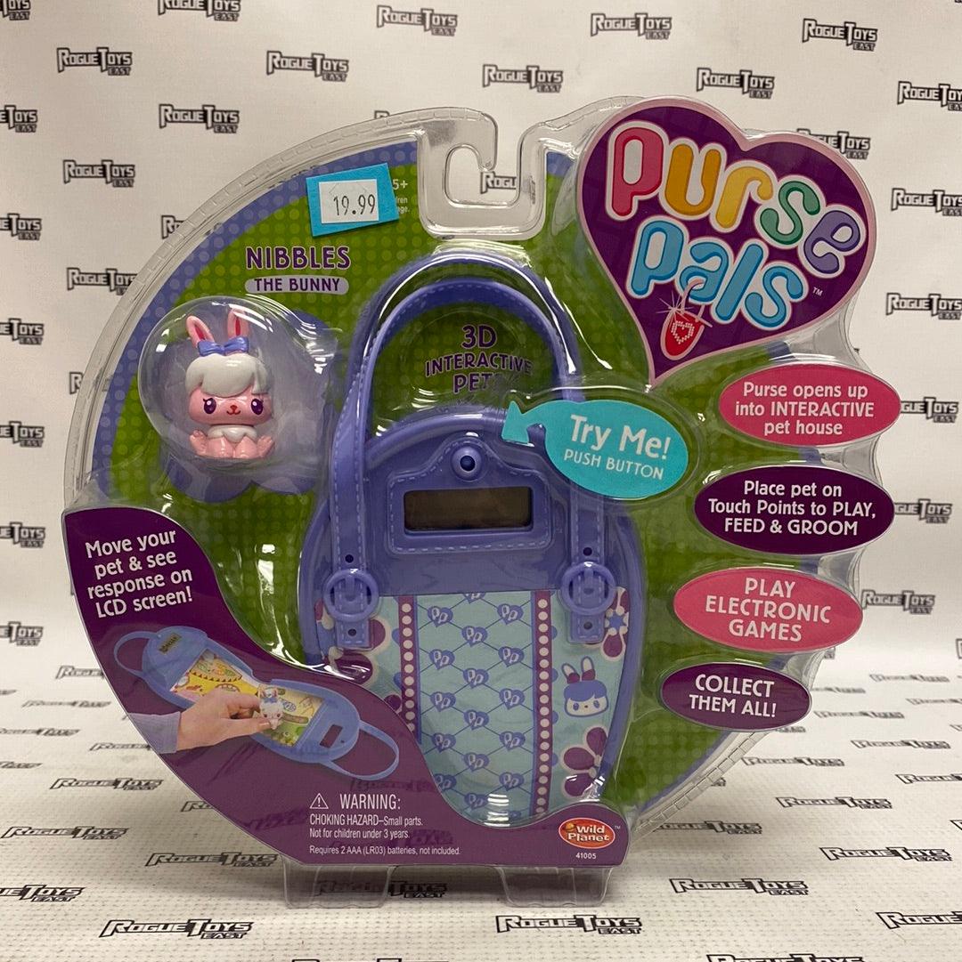Wild Planet Purse Pals Nibbles the Bunny| Rogue Toys
