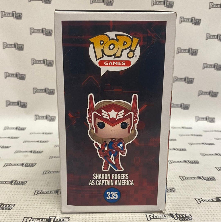 Funko POP! Games Marvel Future Fight Gamerverse Sharon Rodgers as Captain America - Rogue Toys