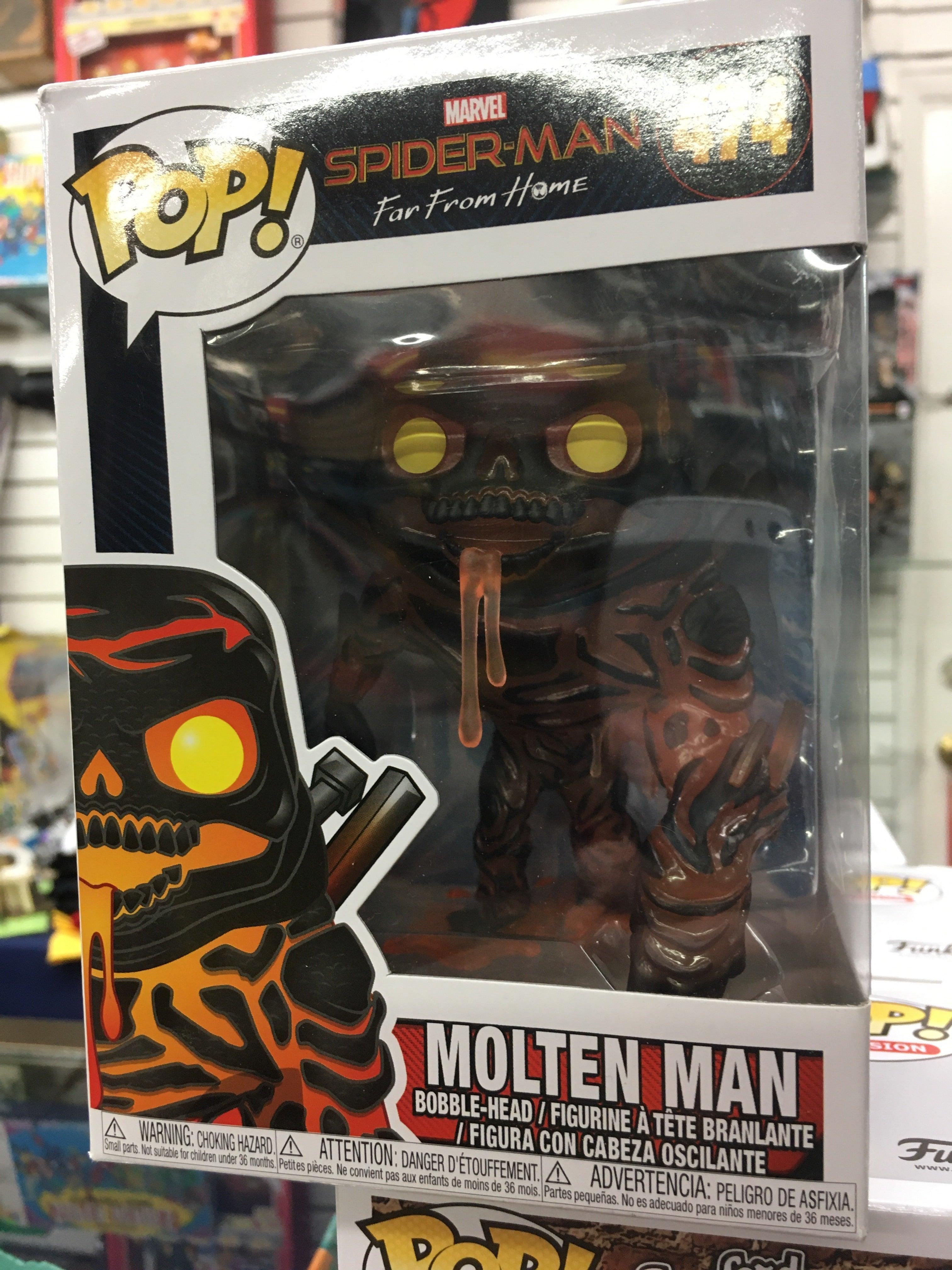 Funko POP! Spider-Man Far From Home- Molten Man #474 - Rogue Toys