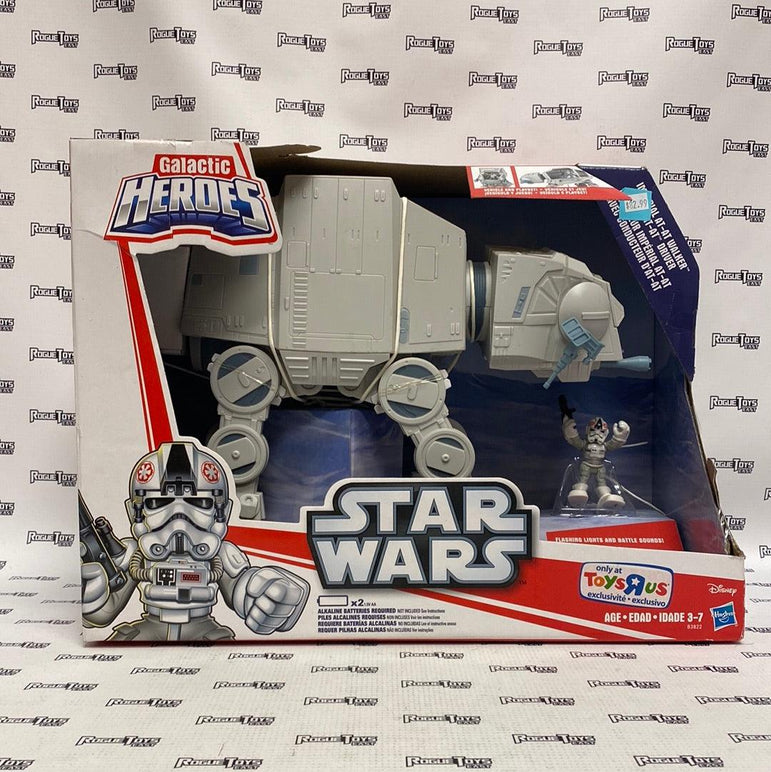 Hasbro star wars galactic heroes imperial at-at walker with at-at driv