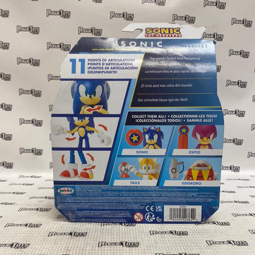 Jakks Pacific Sonic The Hedgehog Sonic with Star Spring - Rogue Toys