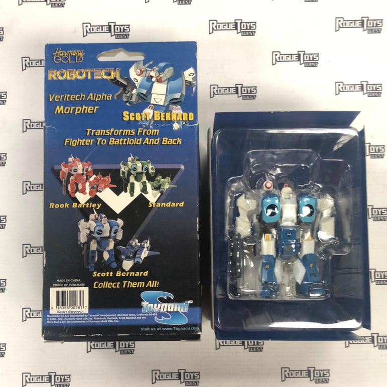 Toynami Robotech Veritech Alpha Morpher Scott Bernard