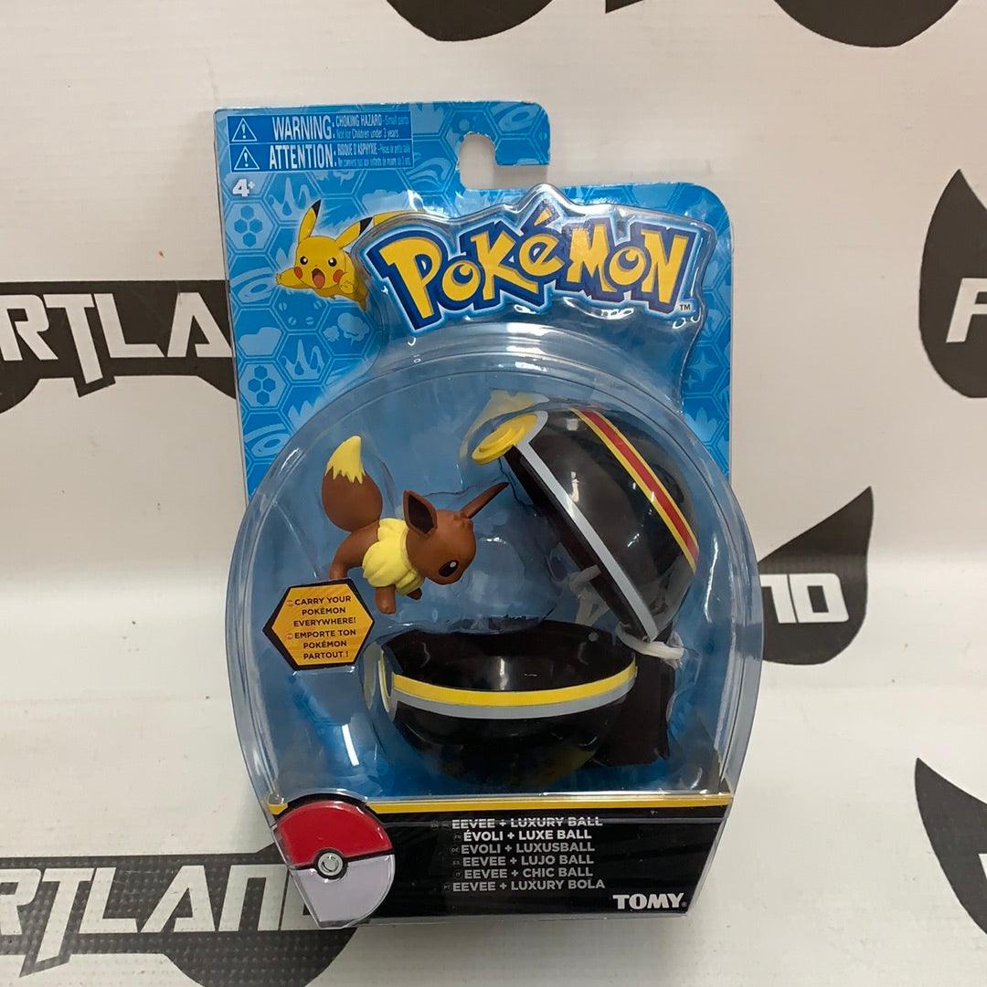 TOMY Pokémon Eevee + Luxury Ball - Rogue Toys