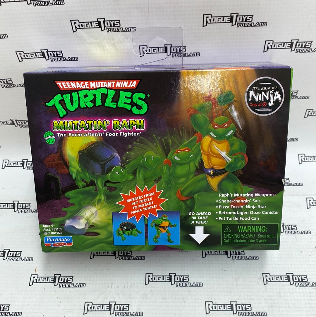TMNT Mutatin' Raph Making of a Ninja Target Exclusive| Rogue Toys
