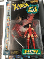 Toy Biz Marvel Classics X-men Elektra w light up ninja blade