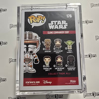 Funko POP STAR WARS 176- Clone Commander Cody (autographed with JSA COA)