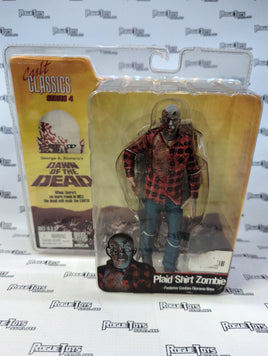 NECA Cult Classics Series 4 Dawn of the Dead Plaid Shirt Zombie