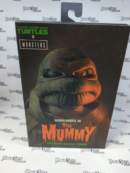 Neca Teenage Mutant Ninja Turtles  X Universal Monsters Ultimate Michelangelo as The Mummy