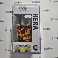 Funko POP STAR WARS Rebels 136- Hera (autographed with JSA COA)