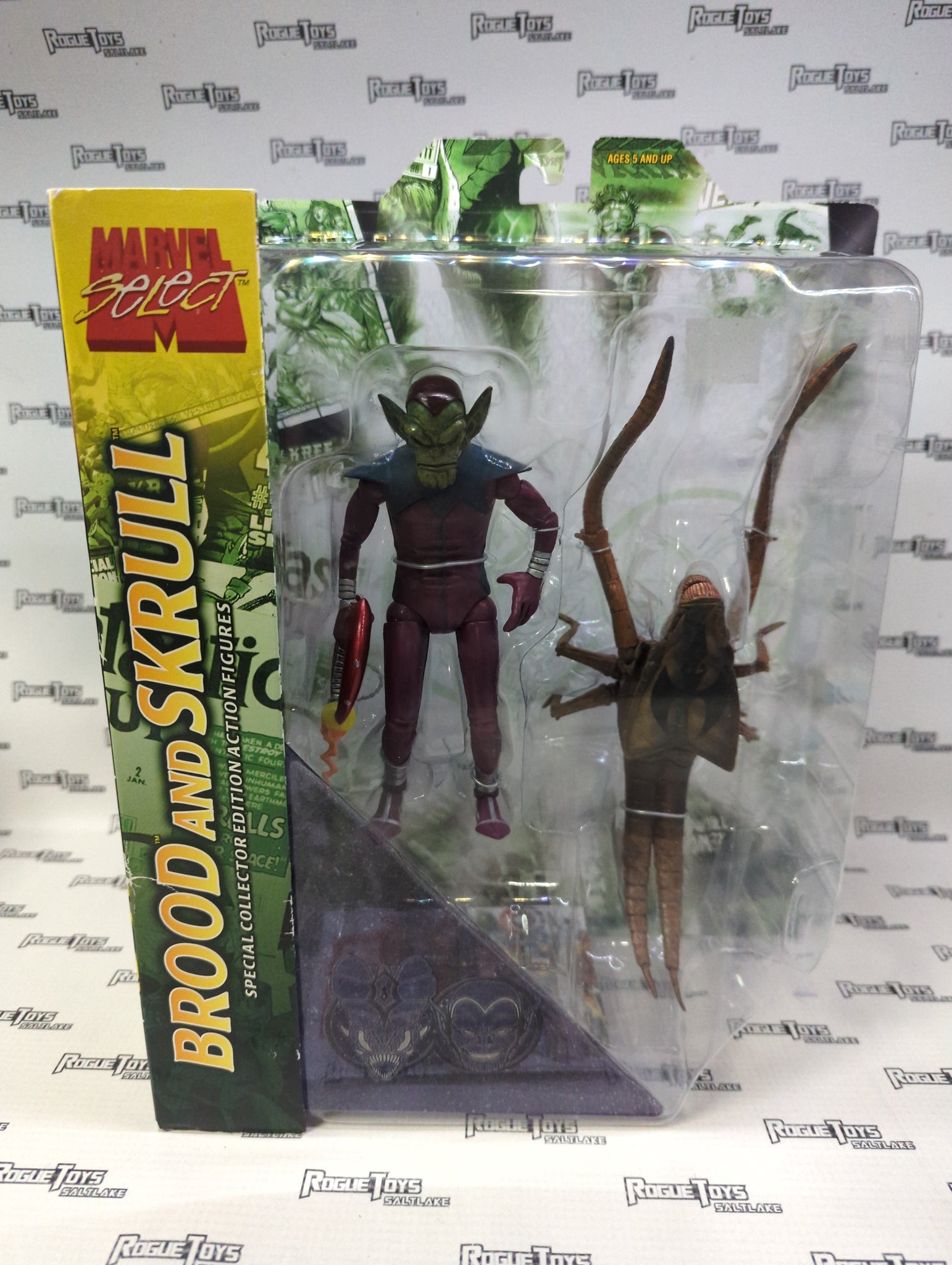 Marvel Select Brood and Skrull| Rogue Toys1