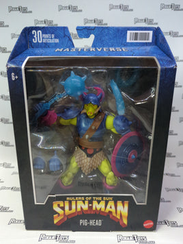 Mattel Masters of the Universe Masterverse Rulers of the Sun Sun-Man Pig-Head