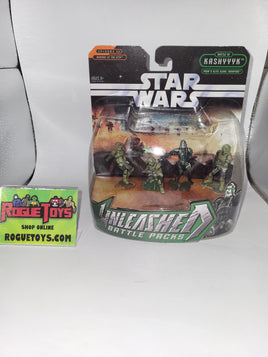 Hasbro Star Wars Unleashed Battle Packs- Kashyyyk