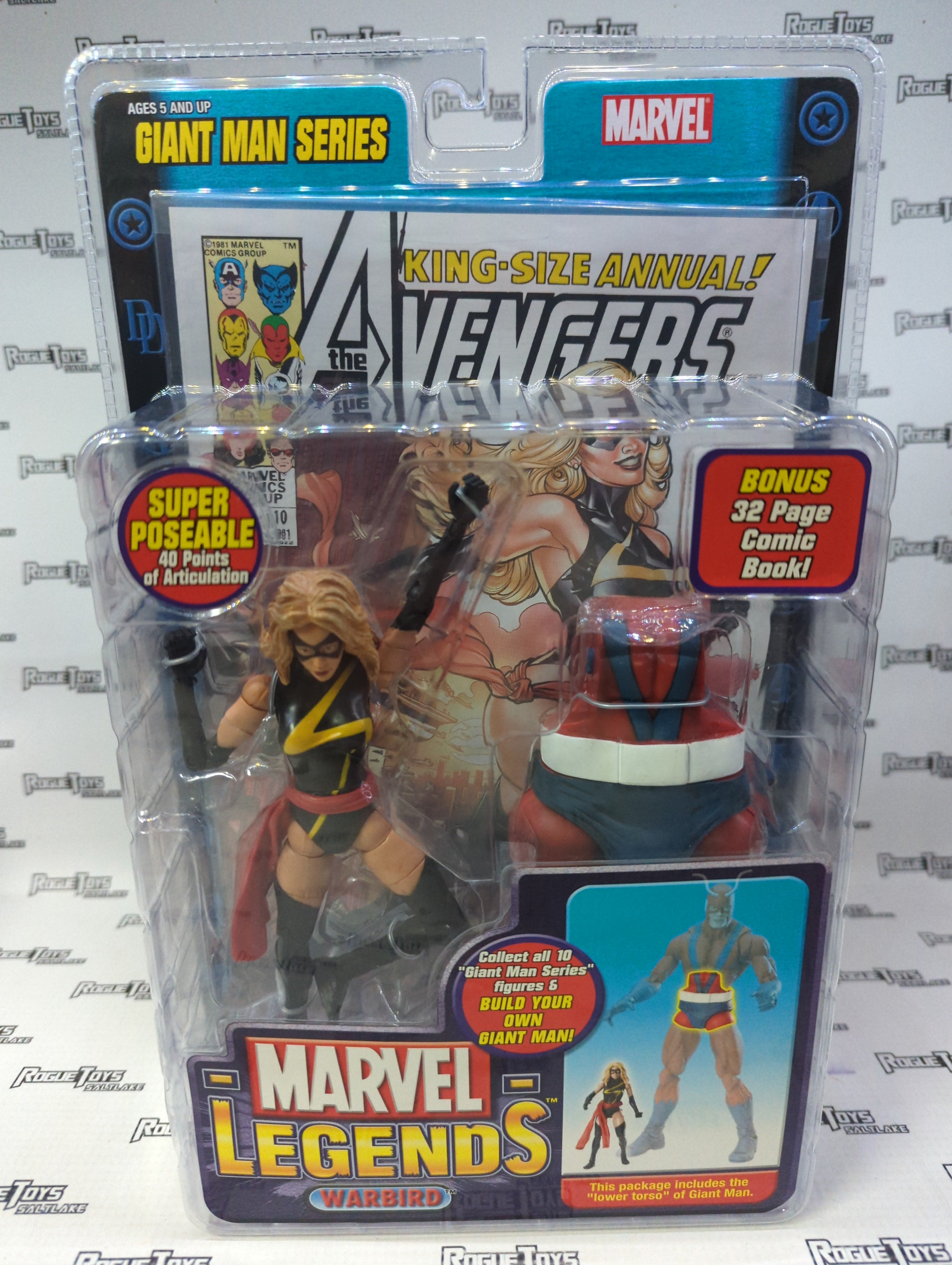 Toybiz Marvel Legends Warbird (Giant Man Series)| Rogue Toys