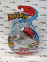 Wicked Cool Toys Pokémon Clip 'N' Go Rowlet & Pokéball