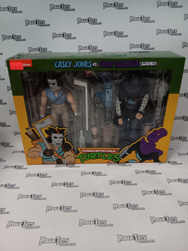 Neca Teenage Mutant Ninja Turtles Cartoon Casey Jones vs Foot Soldier