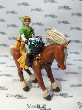 Toybiz Nintendo Video Game Superstars The Legend of Zelda Ocarina of Time Link w/Epona