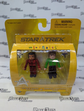 Diamond Select Minimates Star Trek Series 3 Space Seed Khan & Dress Uniform Kirk Two Pack