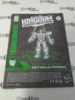 Hasbro Transformers War for Cybertron Kingdom Optimus Primal