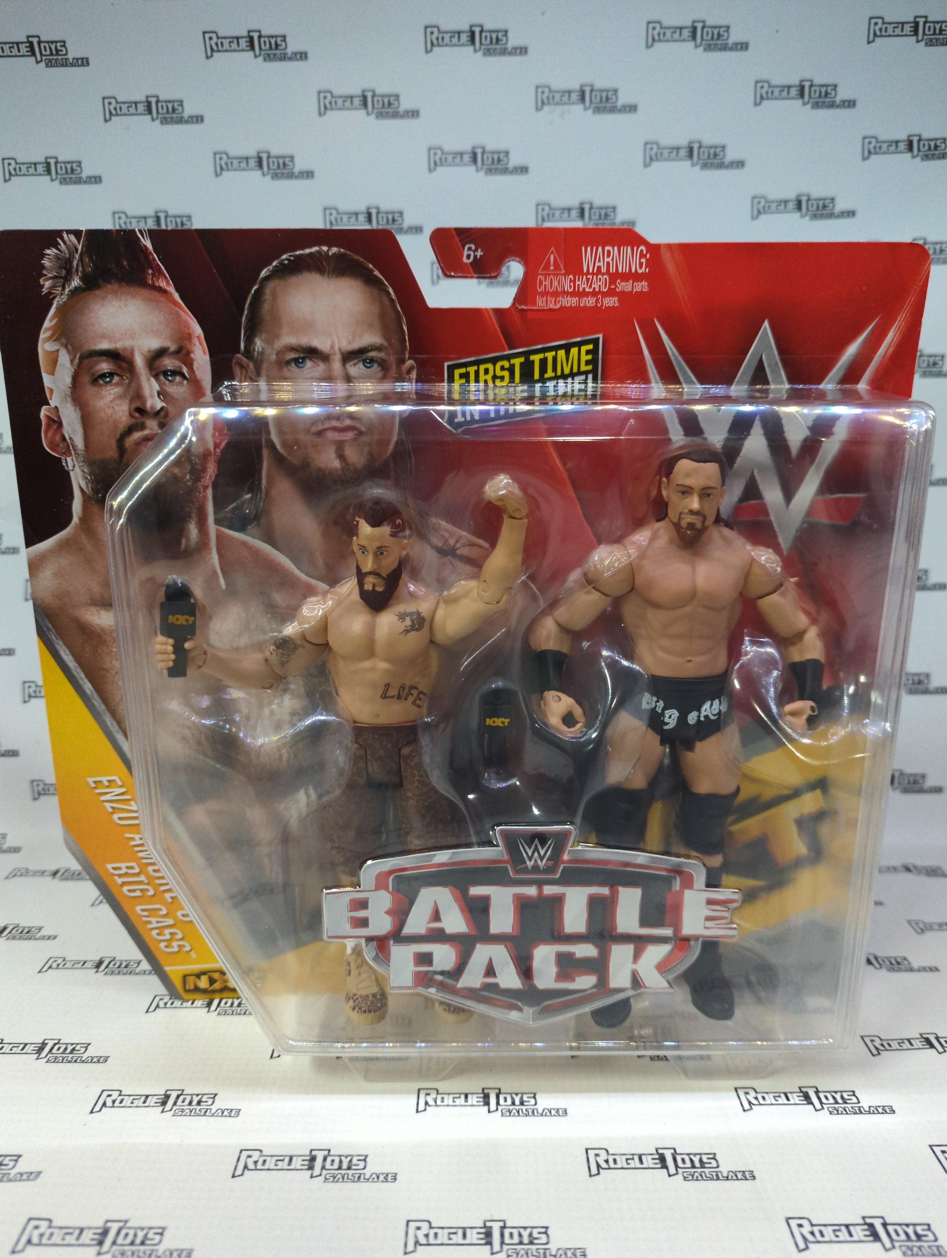 Mattel WWE Battle Pack Enzo Amore & Big Cass| Rogue Toys