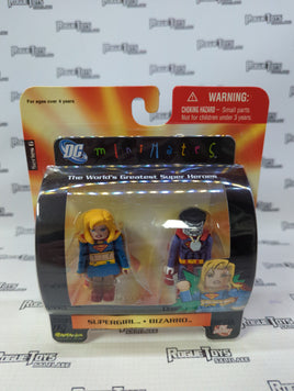 Diamond Select DC Minimates Series 6 Supergirl & Bizarro Two Pack