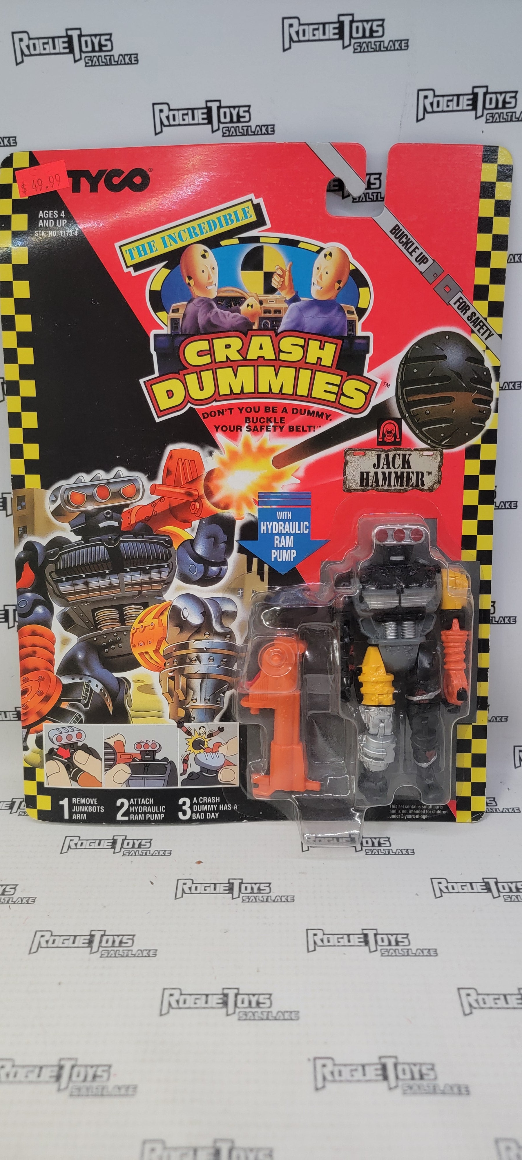 ヨネザワ CRASH DUMMIES ジャンボットレッカー No.36 日本版 Crash Dummies Jack Hammer| Rogue Toys