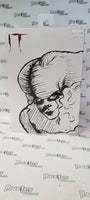 NECA IT Pennywise sketch cover