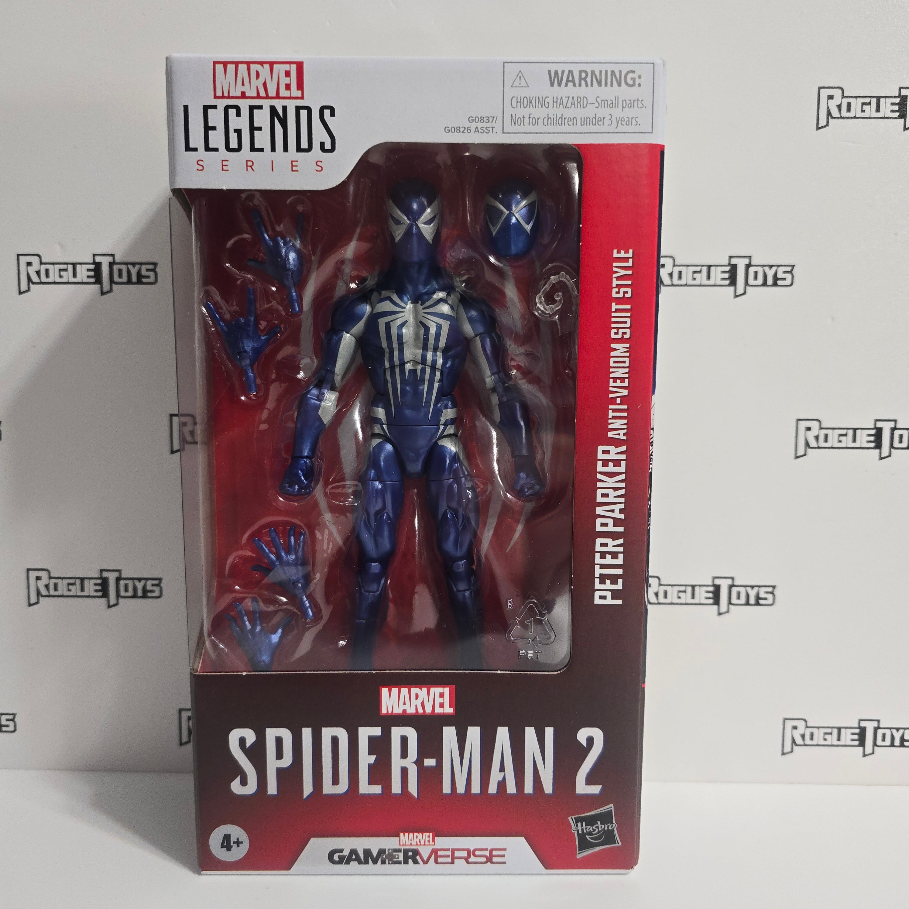Hasbro Marvel Legends Spider-Man 2- Peter Parker (Anti- Venom Suit